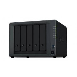 Synology Disk Station DS1522+ - NAS server - 5 bays - SATA 6Gb/s - RAID 0, 1, 5, 6, 10, JBOD - RAM 8 GB - Gigabit Ethernet - iSCSI support